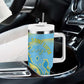 Saint Lucia Cricket Personalized Tumbler With Handle The Roaring King - African Pride