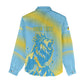 Saint Lucia Cricket Personalized Women Casual Shirt The Roaring King - African Pride