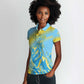 Saint Lucia Cricket Personalized Women Polo Shirt The Roaring King - African Pride