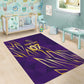 Afro-Trinbago Cricket Custom Area Rug TKR Quadruple Champion - African Pride