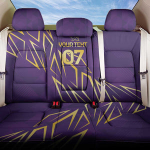 Afro-Trinbago Cricket Custom Back Car Seat Cover TKR Quadruple Champion - African Pride