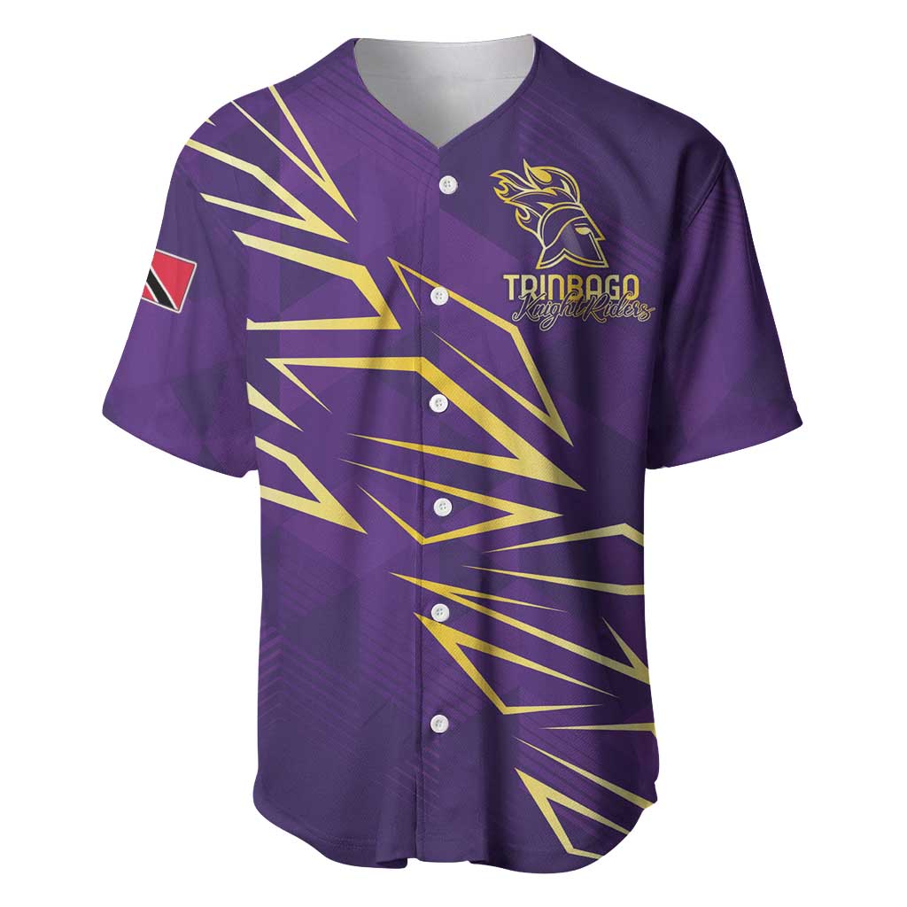 Afro-Trinbago Cricket Custom Baseball Jersey TKR Quadruple Champion - African Pride
