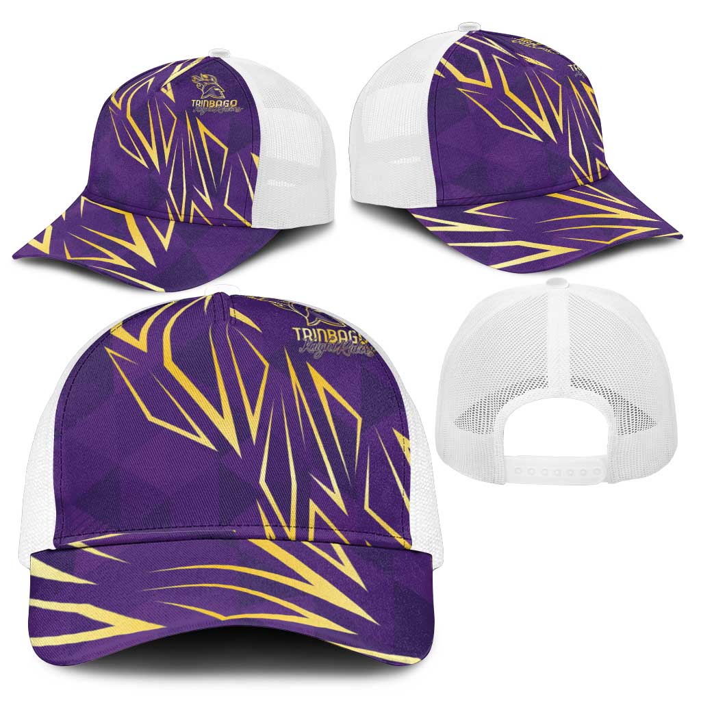 Trinbago Cricket Baseball Net Cap TKR Quadruple Champion - African Pride