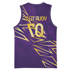 Afro-Trinbago Cricket Custom Basketball Jersey TKR Quadruple Champion - African Pride