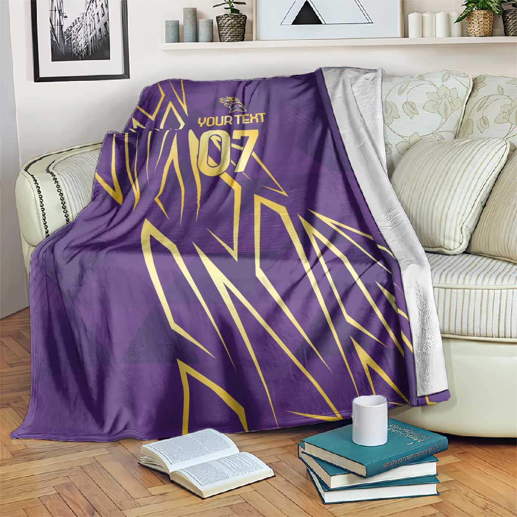 Afro-Trinbago Cricket Custom Blanket TKR Quadruple Champion - African Pride