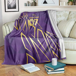 Afro-Trinbago Cricket Custom Blanket TKR Quadruple Champion - African Pride