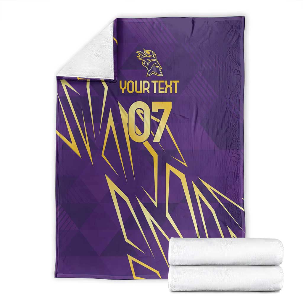 Afro-Trinbago Cricket Custom Blanket TKR Quadruple Champion - African Pride
