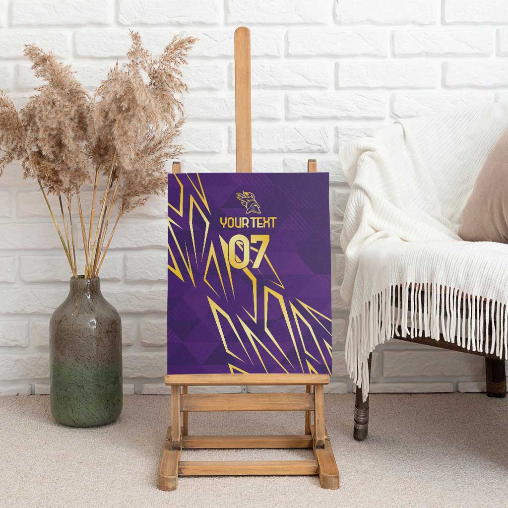 Afro-Trinbago Cricket Custom Canvas Wall Art TKR Quadruple Champion - African Pride