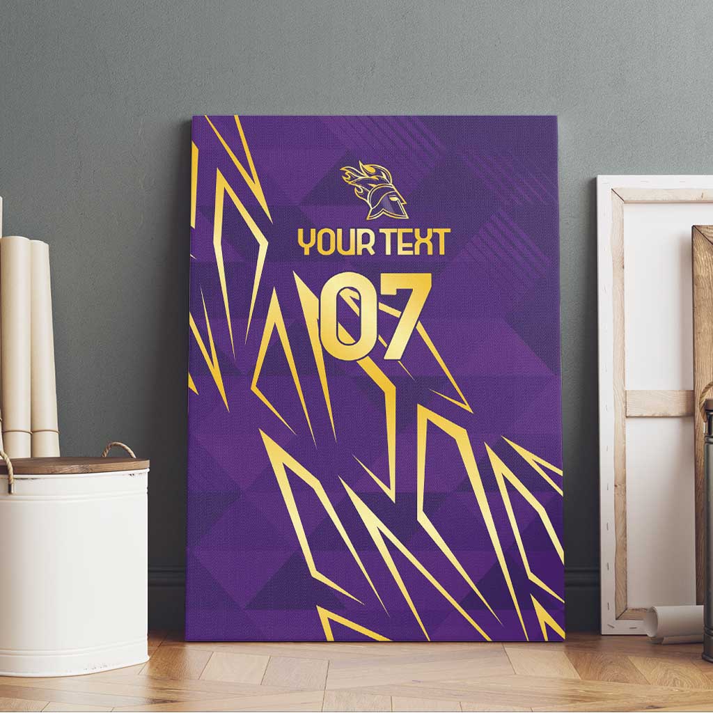 Afro-Trinbago Cricket Custom Canvas Wall Art TKR Quadruple Champion - African Pride