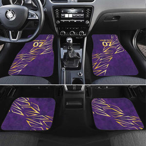 Afro-Trinbago Cricket Custom Car Mats TKR Quadruple Champion - African Pride
