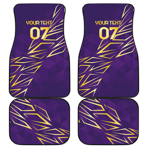 Afro-Trinbago Cricket Custom Car Mats TKR Quadruple Champion - African Pride