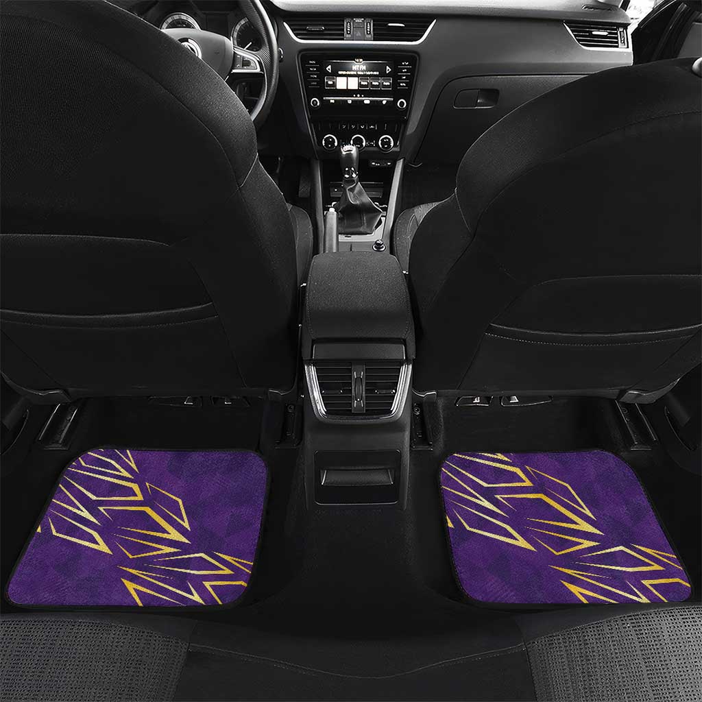 Afro-Trinbago Cricket Custom Car Mats TKR Quadruple Champion - African Pride