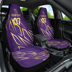Afro-Trinbago Cricket Custom Car Seat Cover TKR Quadruple Champion - African Pride