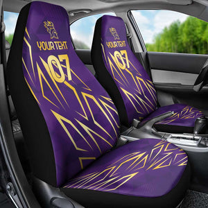 Afro-Trinbago Cricket Custom Car Seat Cover TKR Quadruple Champion - African Pride
