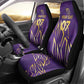 Afro-Trinbago Cricket Custom Car Seat Cover TKR Quadruple Champion - African Pride
