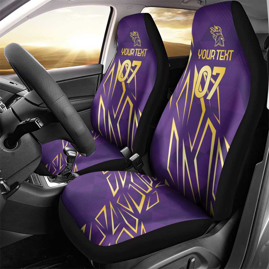 Afro-Trinbago Cricket Custom Car Seat Cover TKR Quadruple Champion - African Pride