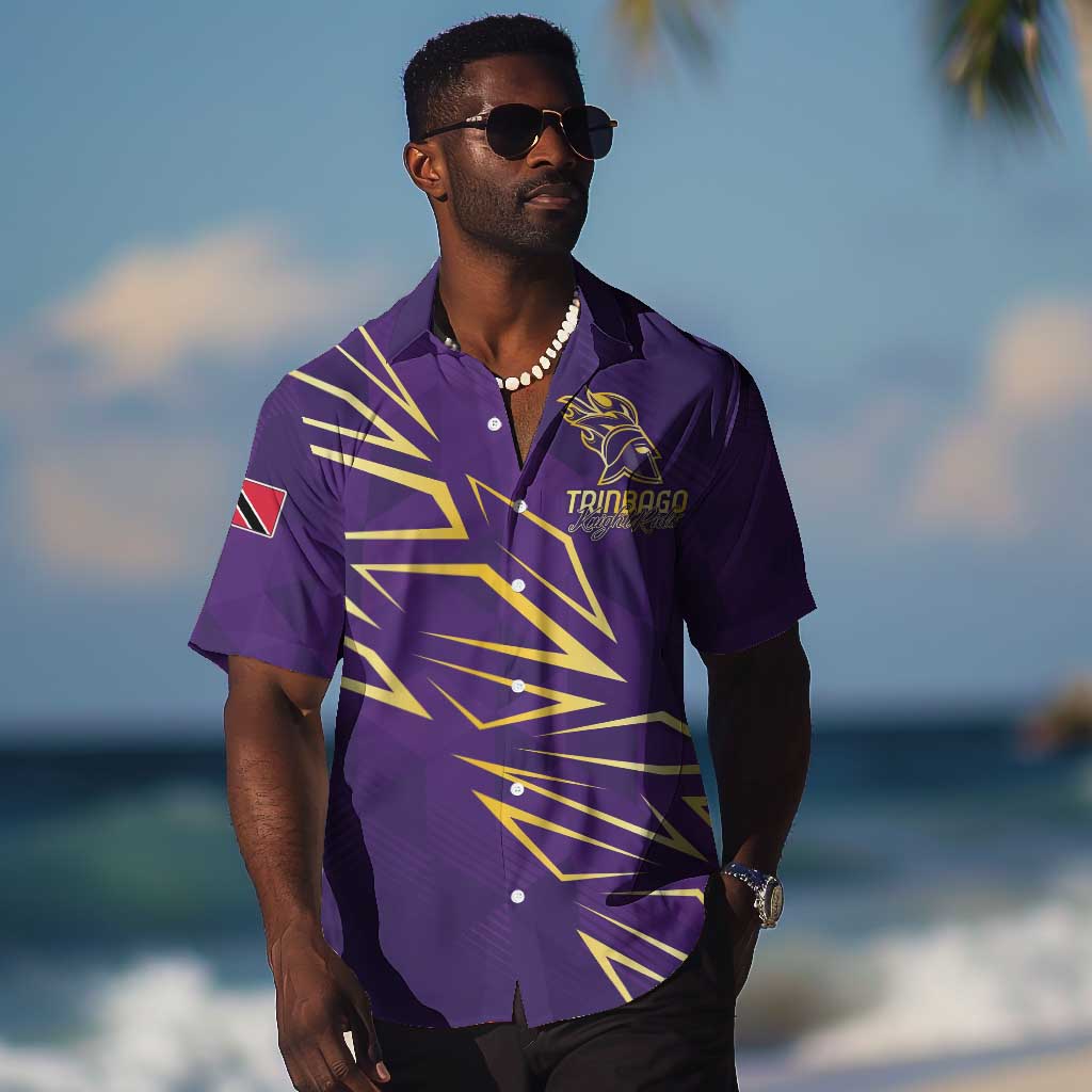 Afro-Trinbago Cricket Custom Hawaiian Shirt TKR Quadruple Champion - African Pride