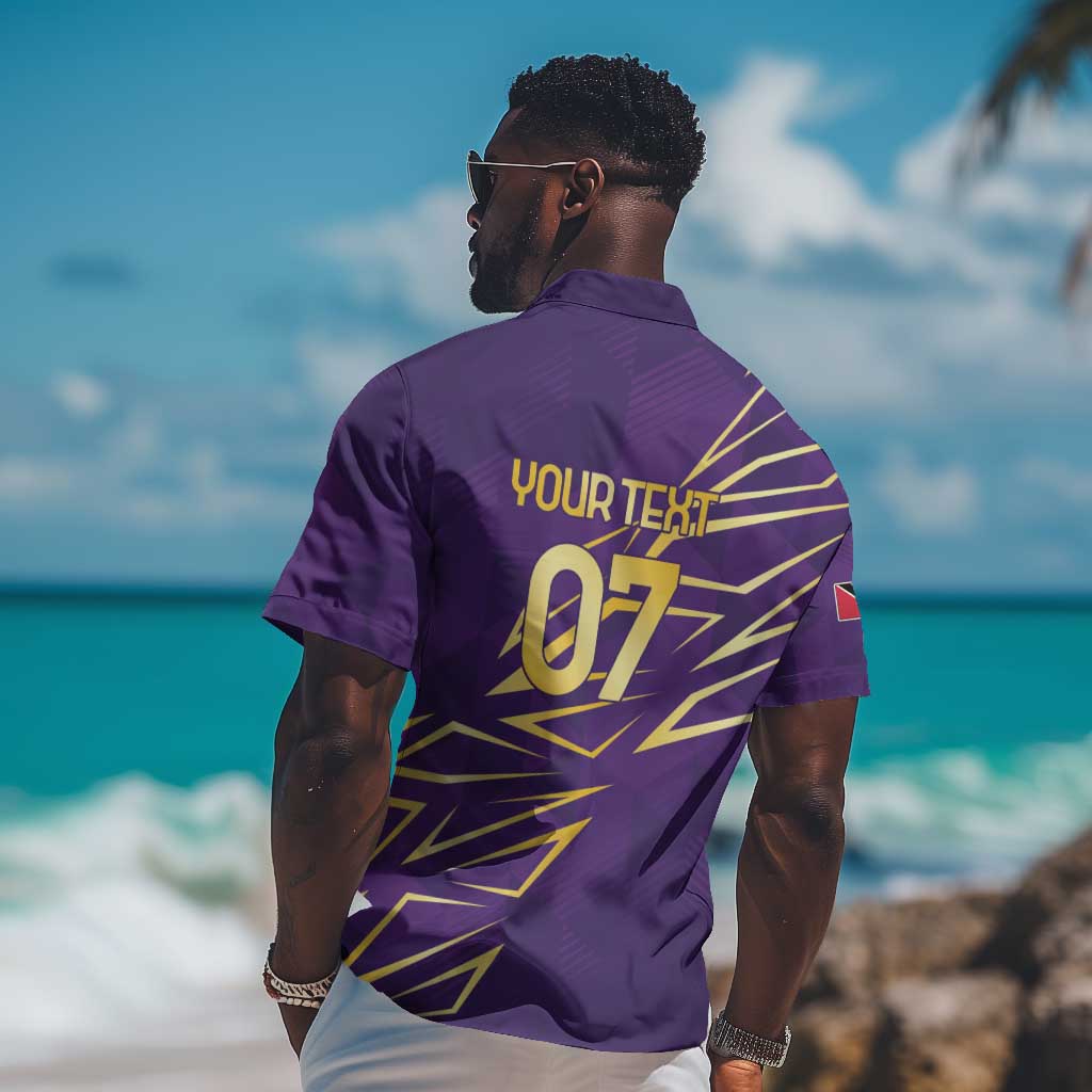 Afro-Trinbago Cricket Custom Hawaiian Shirt TKR Quadruple Champion - African Pride