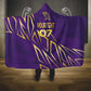 Afro-Trinbago Cricket Custom Hooded Blanket TKR Quadruple Champion - African Pride