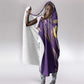 Afro-Trinbago Cricket Custom Hooded Blanket TKR Quadruple Champion - African Pride