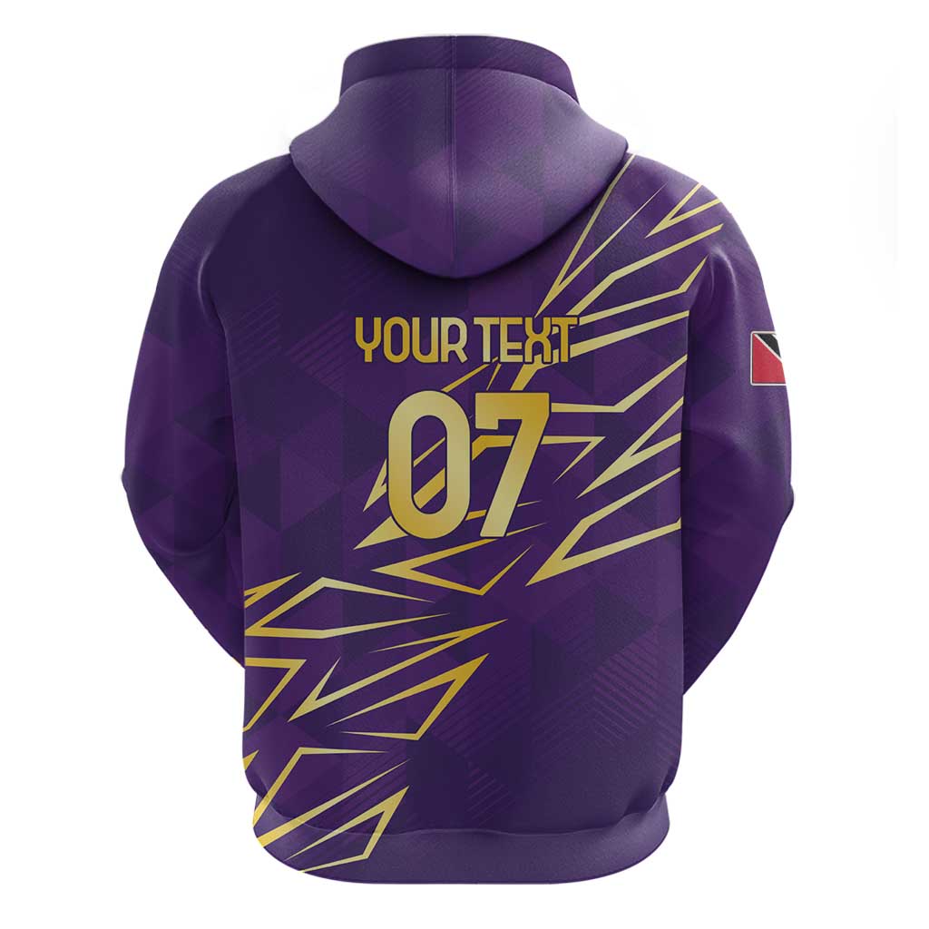 Afro-Trinbago Cricket Custom Hoodie TKR Quadruple Champion - African Pride