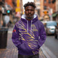 Afro-Trinbago Cricket Custom Hoodie TKR Quadruple Champion - African Pride