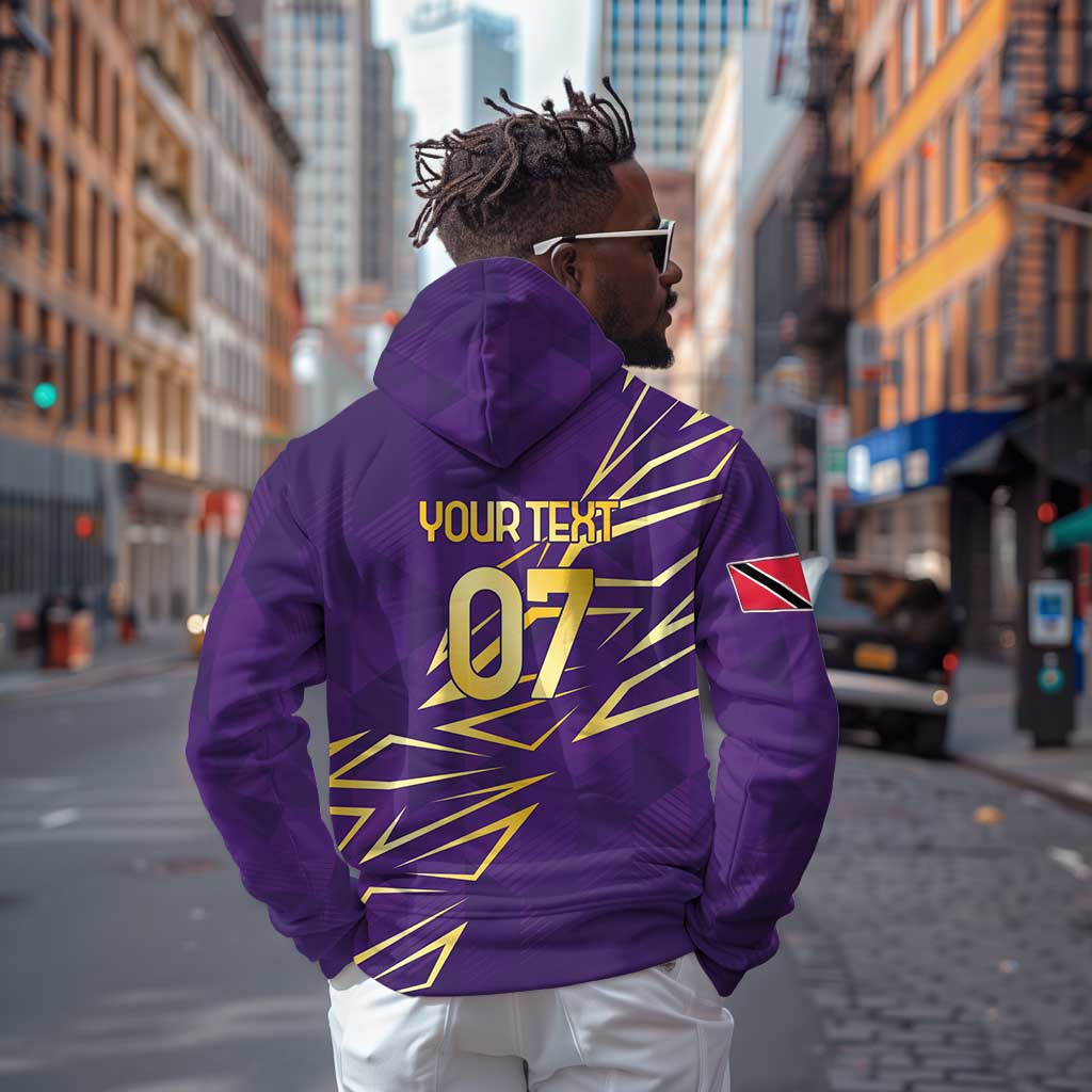 Afro-Trinbago Cricket Custom Hoodie TKR Quadruple Champion - African Pride