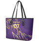 Afro-Trinbago Cricket Custom Leather Tote Bag TKR Quadruple Champion - African Pride