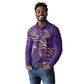 Afro-Trinbago Cricket Custom Long Sleeve Polo Shirt TKR Quadruple Champion - African Pride