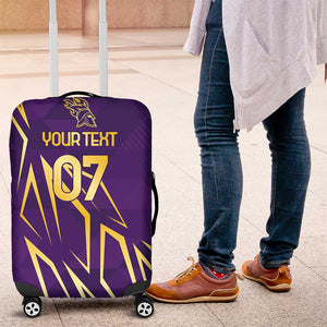 Afro-Trinbago Cricket Custom Luggage Cover TKR Quadruple Champion - African Pride