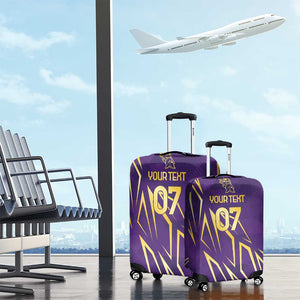 Afro-Trinbago Cricket Custom Luggage Cover TKR Quadruple Champion - African Pride