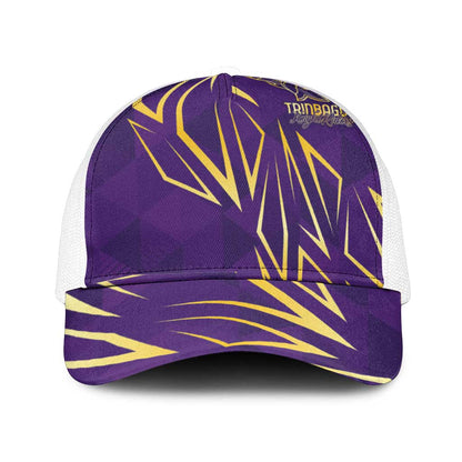 Trinbago Cricket Mesh Trucker Cap TKR Quadruple Champion - African Pride