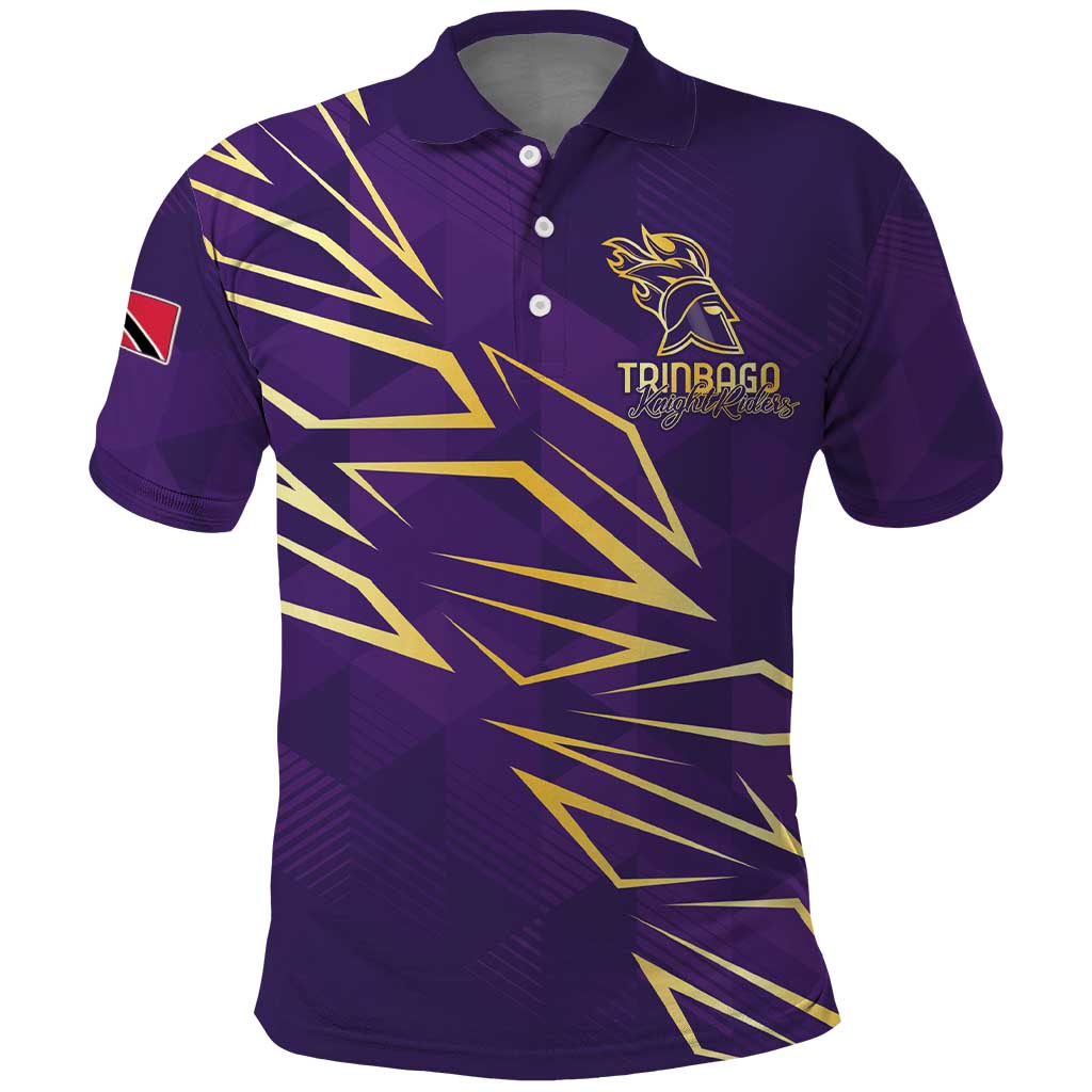 Afro-Trinbago Cricket Custom Polo Shirt TKR Quadruple Champion - African Pride