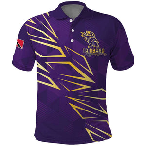 Afro-Trinbago Cricket Custom Polo Shirt TKR Quadruple Champion - African Pride