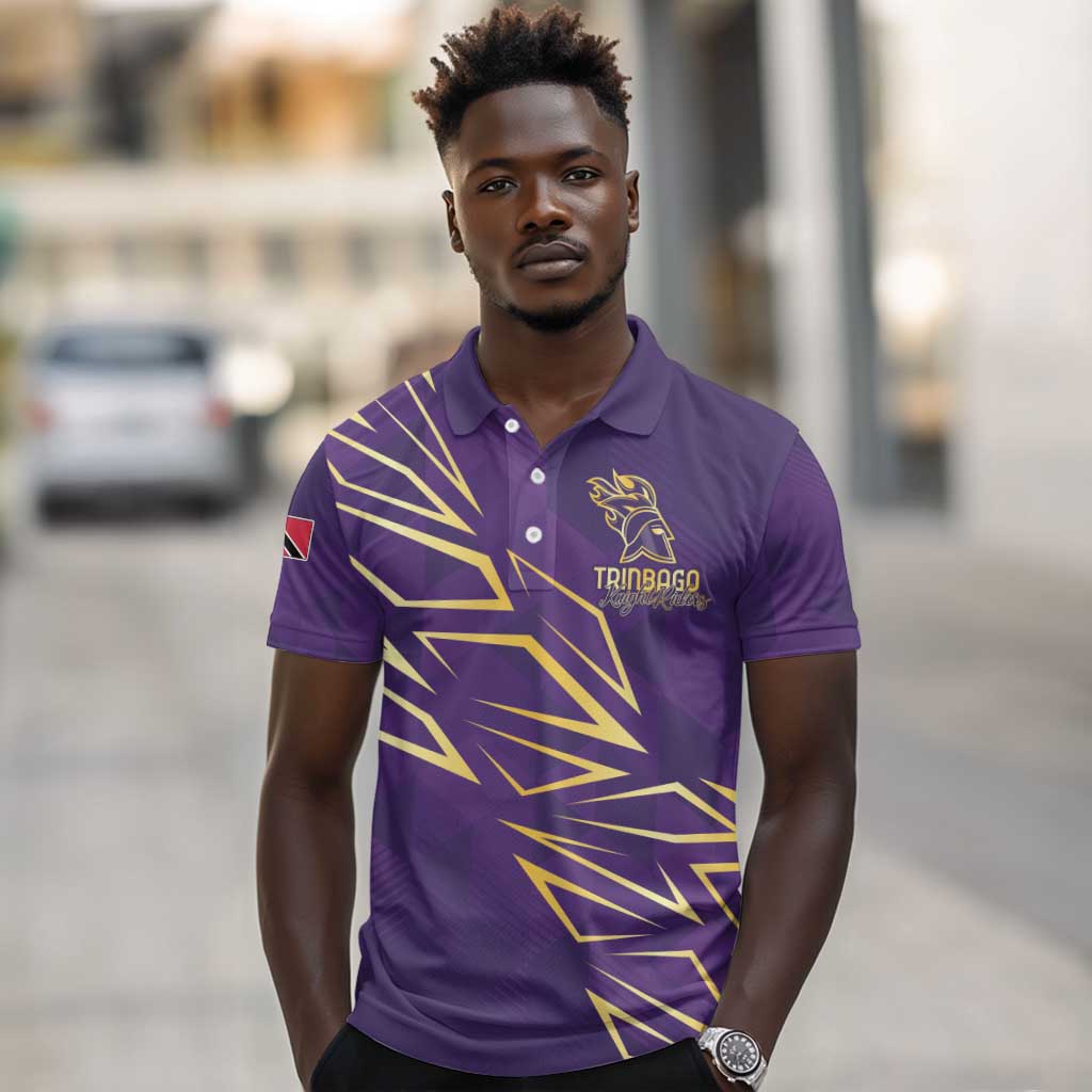 Afro-Trinbago Cricket Custom Polo Shirt TKR Quadruple Champion - African Pride