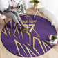 Afro-Trinbago Cricket Custom Round Carpet TKR Quadruple Champion - African Pride