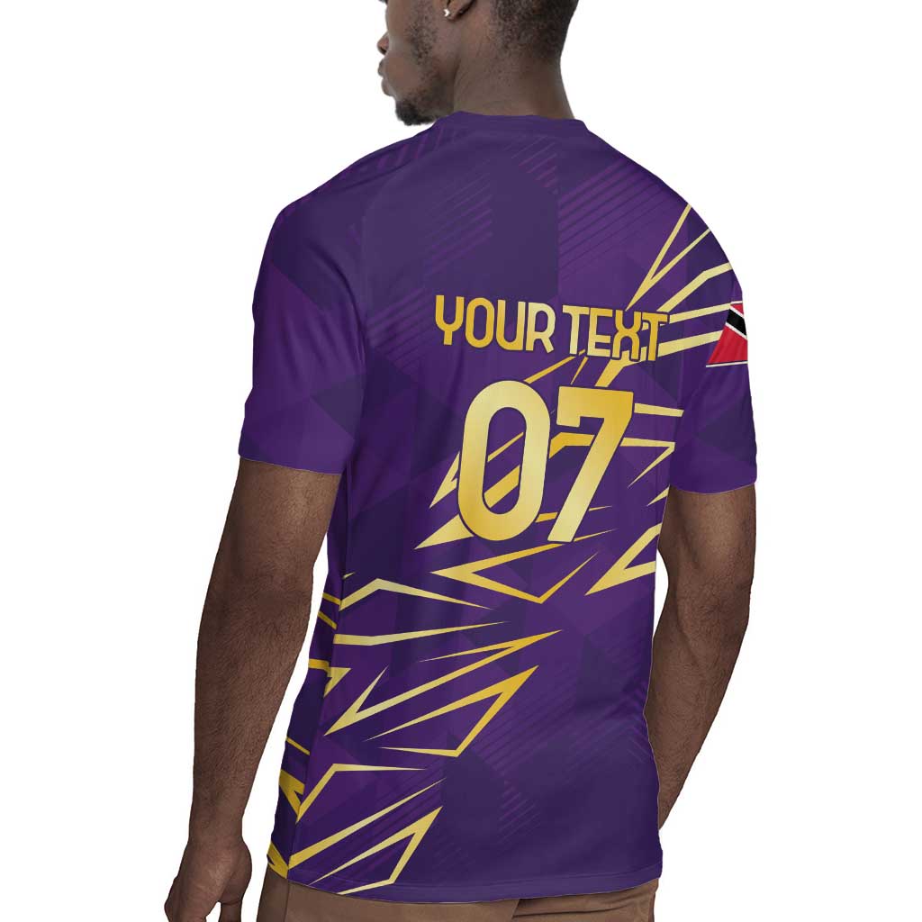 Afro-Trinbago Cricket Custom Rugby Jersey TKR Quadruple Champion - African Pride