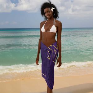 Afro-Trinbago Cricket Custom Sarong TKR Quadruple Champion - African Pride