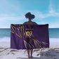 Afro-Trinbago Cricket Custom Sarong TKR Quadruple Champion - African Pride