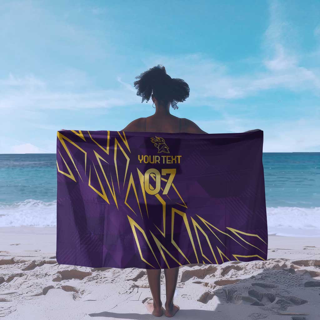 Afro-Trinbago Cricket Custom Sarong TKR Quadruple Champion - African Pride