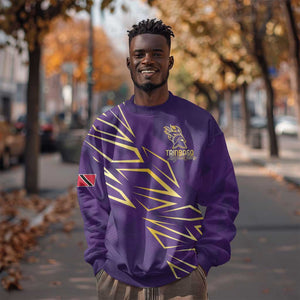 Afro-Trinbago Cricket Custom Sweatshirt TKR Quadruple Champion - African Pride