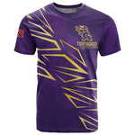 Afro-Trinbago Cricket Custom T shirt TKR Quadruple Champion - African Pride