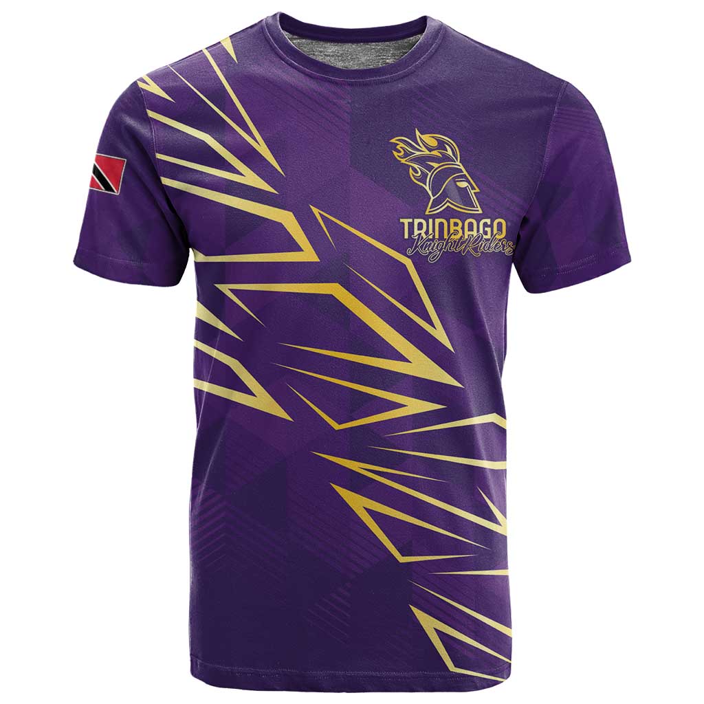 Afro-Trinbago Cricket Custom T shirt TKR Quadruple Champion - African Pride