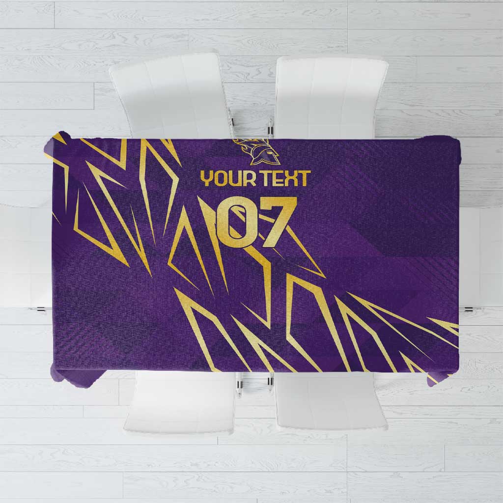 Afro-Trinbago Cricket Custom Tablecloth TKR Quadruple Champion - African Pride