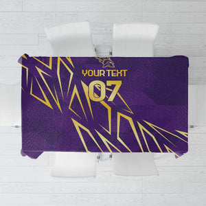 Afro-Trinbago Cricket Custom Tablecloth TKR Quadruple Champion - African Pride