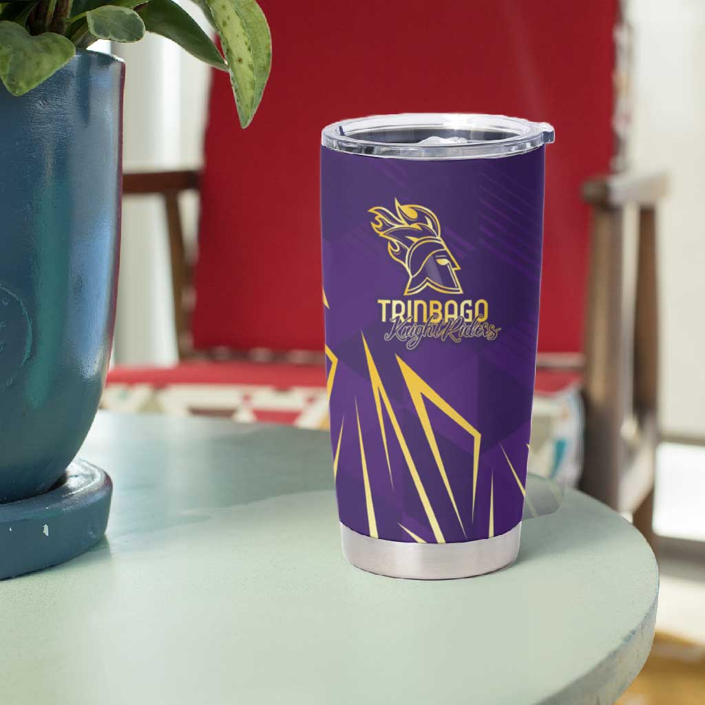 Afro-Trinbago Cricket Custom Tumbler Cup TKR Quadruple Champion - African Pride
