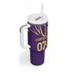 Afro-Trinbago Cricket Custom Tumbler With Handle TKR Quadruple Champion - African Pride