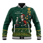 Personalised South Africa Baseball Jacket Springbok Christmas Braai LT7