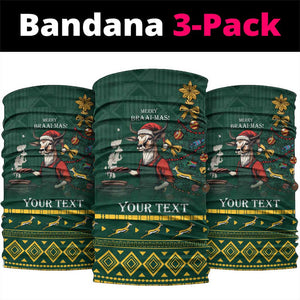 South Africa Neck Gaiter Springbok Christmas Braai LT7