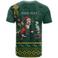 Personalised South Africa T shirt Springbok Christmas Braai